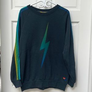 Aviator Nation Lightning Bolt crewneck